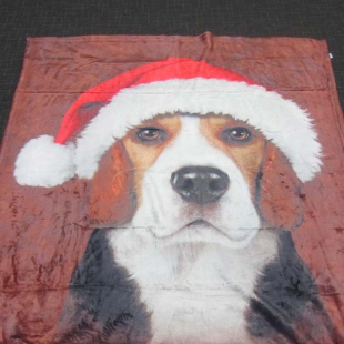 Just Funky Beagle Santa